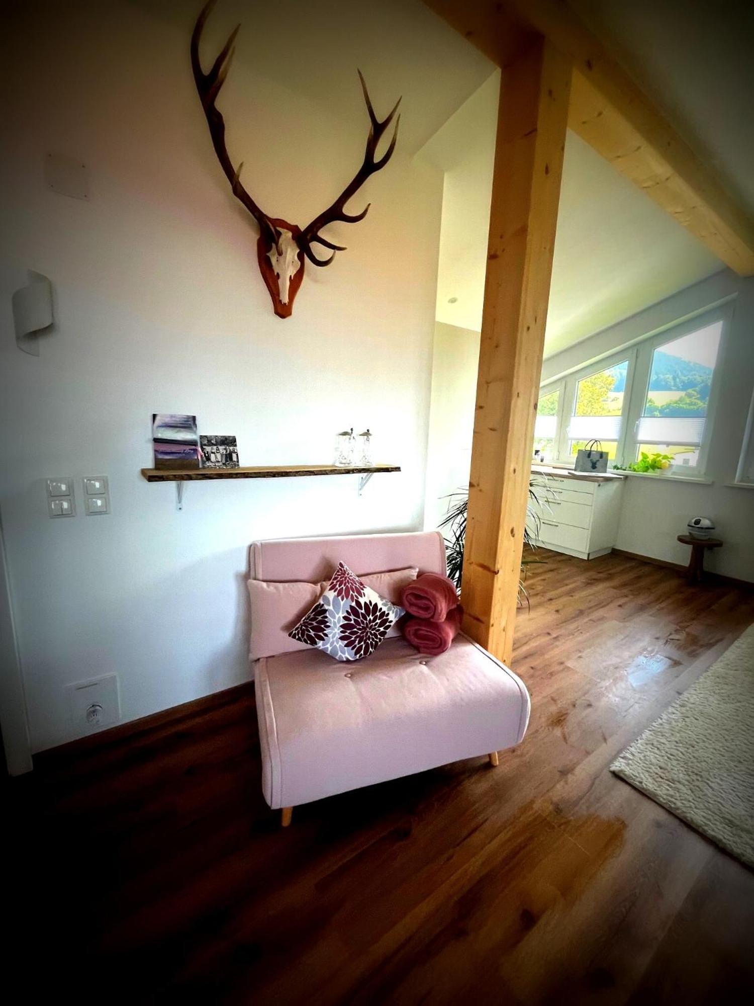 23 Neu Erbaute Ferienwohnung Mit Schloss- Und Panoramablick Halblech Extérieur photo