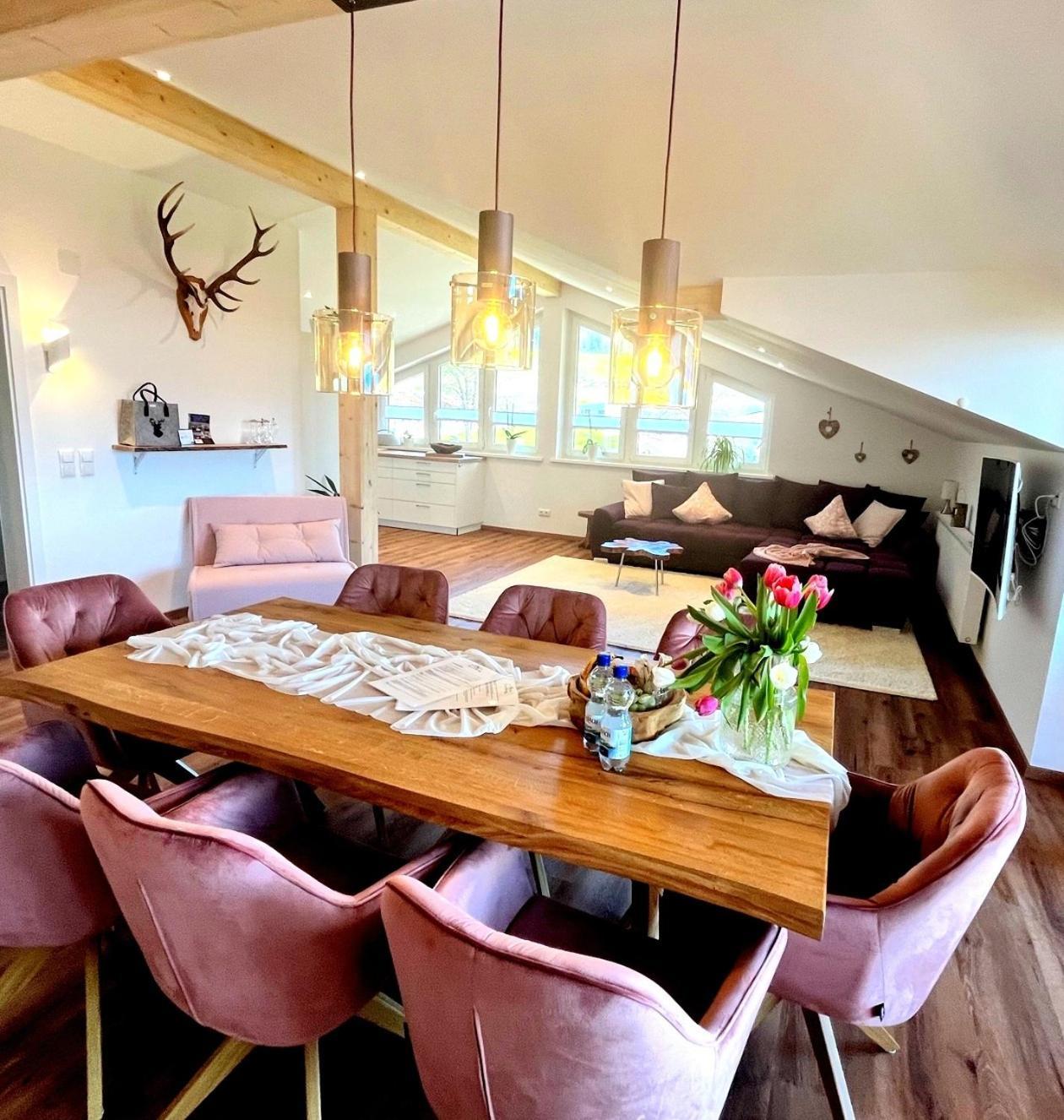 23 Neu Erbaute Ferienwohnung Mit Schloss- Und Panoramablick Halblech Extérieur photo
